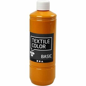 Textielverf Mosterdgeel - DIY Stoffen - 500ml