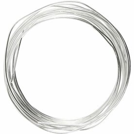 Verzilverd Draad - Hoogwaardig Sieraden Metaaldraad