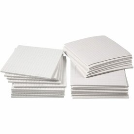 3D Foam Pads | Dubbelzijdig Foam Tape | Foam Pads Kaarten Maken | Foam Pads Scrapbooking | 5x5 mm | Mix Dikte 1-3 mm | 12000 Stuks