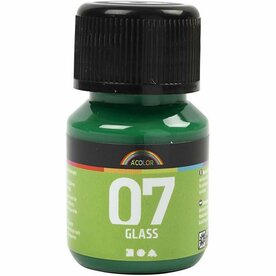 Glasverf - Brilliant Groen DIY Porseleinverf - 30ml