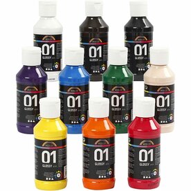 Acrylverf Peridot groen (#6315) | Multi surface hobbyverf | Groene acrylic verf | Dekkend | 59 ml | 1 fles