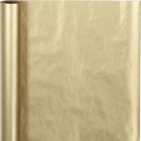 Goud Cadeaupapier &ndash; 50 Cm Breed &ndash; Luxe Inpakpapier &ndash; 5 Meter