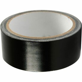 Canvas tape, b: 38 mm, zwart, 25m kopen?