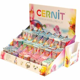 Cernit Boetseerklei Set | Ovenbakbare Klei | Porseleinlook Klei | Klei Voor Kinderen &amp; Kunstenaars | 24 Kleuren