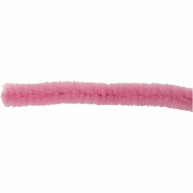 Chenille Draad - Pluche Draad - Pijpenragers - Roze - 9mm