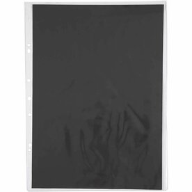 A3 Zwarte Displaymap - Portfolio Hoes - Tekenmap