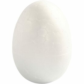 Eieren - Witte Styropor Eieren - Piepschuim Eieren - Polystyreen Knutsel Eieren - DIY Paasdecoratie - Paaseieren Versieren - Hobby Eieren - Knutselen Met Eieren - 4,8 cm - 100 Stuks
