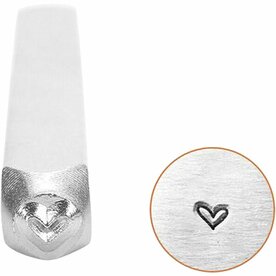 Embossing Stempel - Hartvormig DIY Stempel - 65 mm