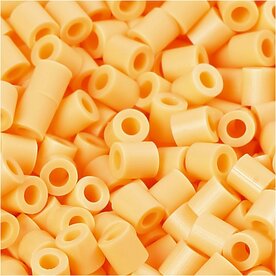 Strijkkralen lichtoranje &ndash; Nabbi foto kralen 6000 stuks
