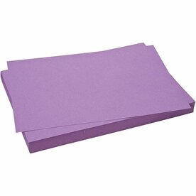 Paars Karton A4 270 Grams | Hobbykarton | Stevig Paars Knutselpapier | 21x29,7 cm | 10 Vellen