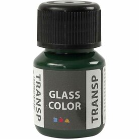 Groene Glasverf - Transparante DIY Glaslak - 30ml