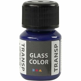 Glasverf - Briljant Blauw - 30ml - DIY