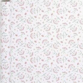 Inpakpapier &ndash; Bloemen Design &ndash; 50 Cm &ndash; 5m