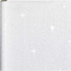 Inpakpapier &ndash; Zilver &ndash; Metallic DIY Geschenkpapier &ndash; 3m