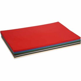 Verschillende Kleuren Karton A2 180 Grams | Hobbykarton | Kerstkleuren Knutselkarton | Gekleurd Papier 42x60 cm | 300 Vellen