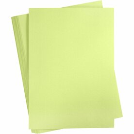 Groen Karton A2 180 Grams | Hobbykarton | Groen Knutselkarton Grasgroen | Groen Papier 42x60 cm | 10 Vellen