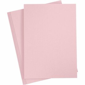 Roze Karton A4 210 Grams | Hobbykarton | Premium Roze Knutselkarton | 10 Vellen