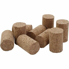 Kurken stoppen &ndash; Natuurlijke kurk 4x2,5 cm &ndash; 50 stuks