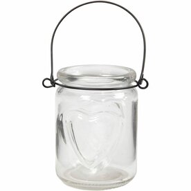 Lantaarn &ndash; H: 9,5 Cm &ndash; D: 9 Cm &ndash; 12stuks