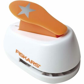 Fiskars Lever Punch Ster - Stansvorm Ster - Puncher voor Papier - Knutselen - DIY Projecten - 25 mm