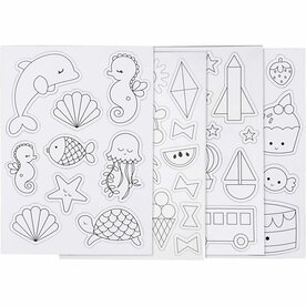 Magneten, vel 14,85x21 cm, 8 vel/ 1 doos