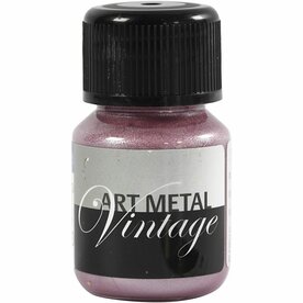 Metallic verf Parelmoer Rood rood | Acrylverf metallic | Rode parelmoer hobbyverf | Glanzend | 30 ml | 1 stuk