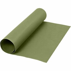 Nepleerpapier Groen &ndash; Faux Leather Papier &ndash; Leerpapier &ndash; Kunstleer Papier &ndash; Wasbaar Leerpapier &ndash; 50x100 Cm &ndash; 350 Gr
