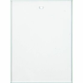 Glazen Platen 8x6 Cm &ndash; Knutselglas &ndash; Vierkant &ndash; 10stuks