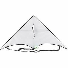 Grote Vlieger Nylon &ndash; Kindervlieger &ndash; DIY Vlieger &ndash; Beschilderbare Vlieger &ndash; 60x130 Cm