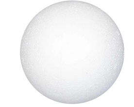 Styropor balletjes wit &ndash; &Oslash; 7 cm &ndash; 50 stuks