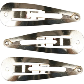 Haarspelden - Verzilverd - Decoratieve Haarspelden - DIY Accessoires - Hobby Haarspeldjes - Kleine Haarspelden Voor Handwerk - Lengte 45mm - Breedte 14mm - 100 Stuks