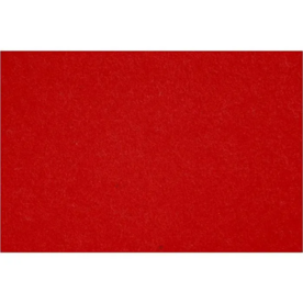 Rood hobbyvilt vel &ndash; Hobbyvilt &ndash; Vilt &ndash; Knutselvilt &ndash; Vilt stof &ndash; 42x60 cm &ndash; 1mm