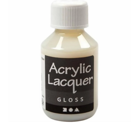 Acryllak - Glossy Acryllak - Waterbasis Acryllak - Beschermende Lak - Glanzende Lak Voor Creatieve Projecten