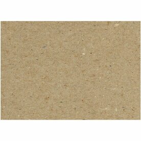 Bruin Kraft Karton A2 225 Grams | Gerecycled karton | Hobbykarton kraft grijsbruin | 46x32 cm | 125 Vellen