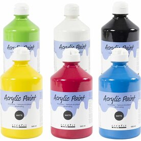 Acrylverf - Multi-Surface Verf - Multi-Surface Acrylverf - Acrylaatverf - Acrylic paint - DIY Hobbyverf - Knutselen en Verven -