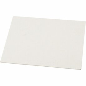 Canvas Paneel, afm 18x24 cm, dikte 3 mm, 280 gr, wit, 1 stuk