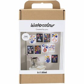 Creatieve Box Aquarel, diverse kleuren, 1 doos