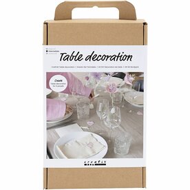 Hobbyset Tafeldecoratie, pastelkleuren, 1 doos