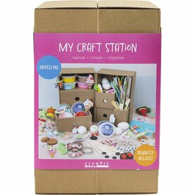 Mijn Knutselstation Boetseren, diverse kleuren, 1 stuk/ 1 doos