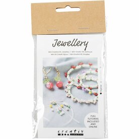 Hobbyset oorbellen maken | Elastische armband maken | Sieraden maken hobbypakket | Mini Creative Set Jewellery