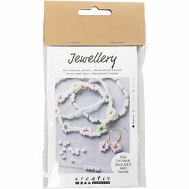Hobbyset oorbellen maken | Elastische armband maken | Sieraden maken hobbypakket | Mini Creative Set Jewellery