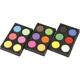 Waterverf - Neon kleuren - Extra kleuren - 16x44 mm - 1 set