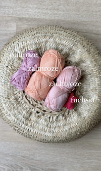 Oudroze, Zalmroze, Fuchsia, Zachtroze