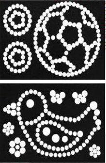 Stippen Tekening Puzzel Mozaiek - Educatief - Kinderen - Bal, Vogel