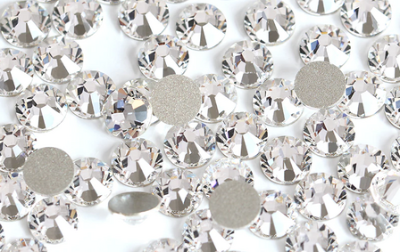 Platte imitatie strass diamantjes voor decoratie en nail art