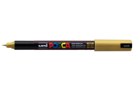 Posca Marker - Fineliner - Paintmarker - #25 - Goud - PC-1MR - lijndikte 0,7mm - 1 stuk