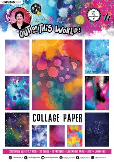 Collage Paper - Diverse Kleuren - A4  - Studiolight