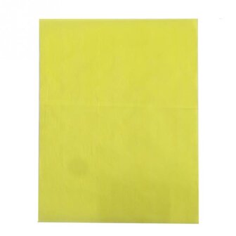 Geel grafietpapier - Carbonpapier - Overtrek papier gele inkt - A4 - 21x29,7cm - 5 stuks