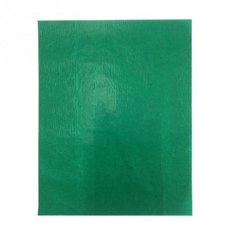 Groen grafietpapier - Carbonpapier - Overtrek papier groene inkt - A4 - 21x29,7cm - 5 stuks