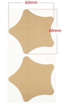 Krasstickers - Gouden Pentagram - Kraskaarten Maken - Zelf Krasplaatjes Maken - DIY Kraskaarten - Waardebon Kraskaarten - Persoonlijke Kraskaarten - Krasbon Maken - DIY Waardebonnen - Cadeaubon Krasla